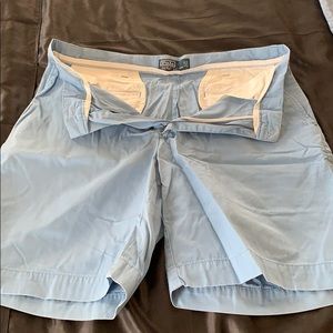 Men’s Polo 34w shorts. Blue